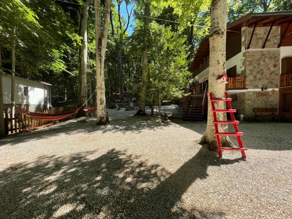 Ferienwohnung Chalet I Folletti Abbadia San Salvator Exterior foto